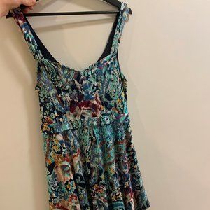 Free People Flowy Vibrant Dress